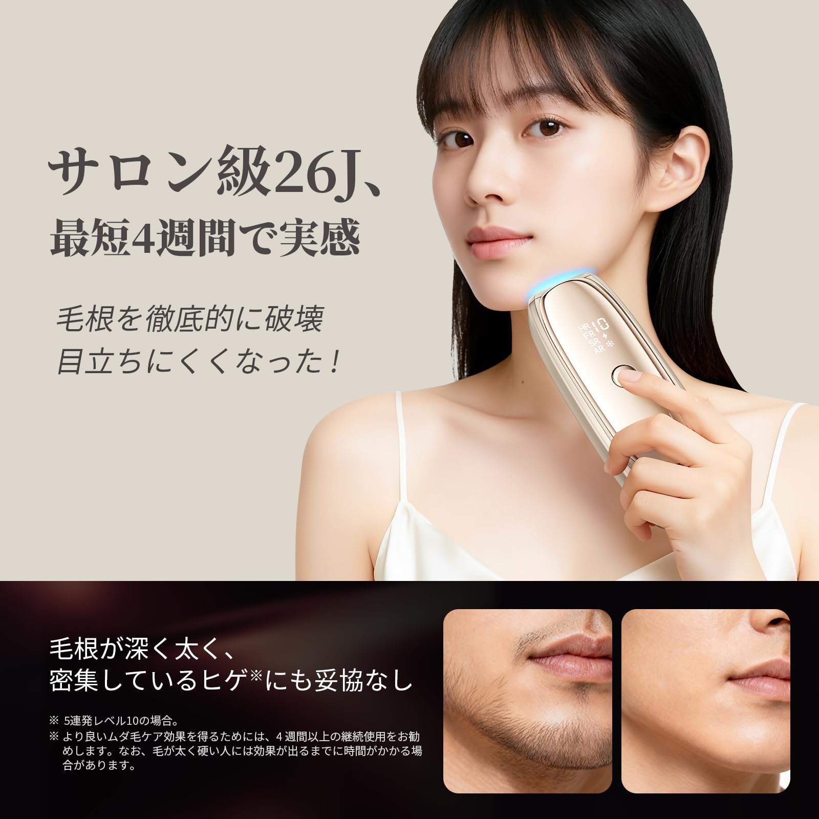 Amazon | 【TV紹介✕美人百花ムダ毛ケア部門NO1】ANLAN 脱毛器 Zap